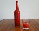 A picture of step 4 of Strawberry Shots (Erdbeer Limes).