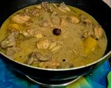 A picture of step 10 of Chicken Rezala.