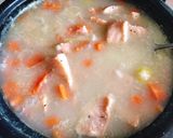 Hình bước làm 7 của món Cháo cá salmon dinh dưỡng