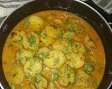 कच्चे केले की सब्जी (kacche kele ki sabzi recipe in Hindi) रेसिपी चरण 7 फोटो