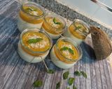 Foto del paso 5 de la receta: Panna cotta de coco 🥥 y mango 🥭 (🌱vegano)