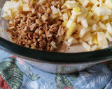 Foto del paso 4 de la receta: Blondies de manzana y cacahuate