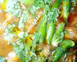A picture of step 6 of Murgh chana😍مرغ چنہ 😋.