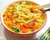 Foto langkah ke 3 dari resep Mie Instan (Mix Sayur + Enoki).