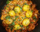 হায়দ্রাবাদি মটন কাচ্চি দম বিরিয়ানি (Hydrabadi kacchi dum biriyani recipe in Bengali) রেসিপি ধাপ - 4 ছবি