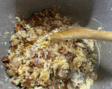 Foto del paso 2 de la receta: Revuelto de champiñones con jamón. Olla GM