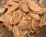 รูปขั้นตอนการทำที่ 2 ของ ลาบไก่ยอเห็ดเข็มทอง คีโต