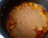 A picture of step 6 of Shahi paneer.