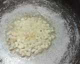 A picture of step 2 of Farfalle creamy pasta.