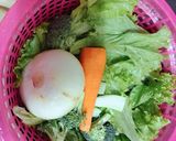 Hình bước làm 2 của món Cá diêu hồng hấp xì dầu