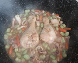 Foto del paso 2 de la receta: Arroz con pota, calamares y pollo