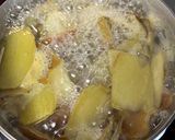 Une image de l'étape 2 de Sirop aux épluchures de poire et kiwi.