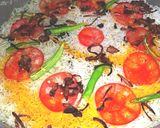 A picture of step 19 of Tikka biryani.