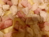 Torta de pollo y manzana