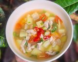 รูปขั้นตอนการทำที่ 6 ของ ต้มซุปมันฝรั่งอกไก่