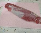 Foto del paso 1 de la receta Arroz cremoso de solomillo ibérico