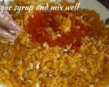 A picture of step 4 of Mothi Choor Laddu.