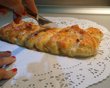 Foto del paso 3 de la receta: Trenza de hojaldre con manzana, canela y nueces