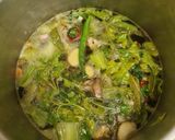 A picture of step 5 of Vegetable broth with noodles and vegetables (Vegetable Ramen Bowl).