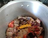 A picture of step 7 of Mutton Do Pyaza.