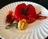 A picture of step 10 of Roasted Red Bell Pepper.