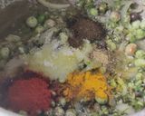 A picture of step 6 of Maharashtrian Style Fresh Green Pigeon Peas Pulav (तुरीचा भात).