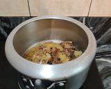 A picture of step 4 of ALOO ki TEHRI (a nice delicious one pot meal from Uttar Pradesh).