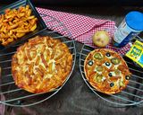 પેરી-પેરી ફ્રેન્ચ ફ્રાઇઝ પીઝા (Peri Peri French Fries Pizza Recipe In Gujarati) રેસીપી સ્ટેપ6ફોટો