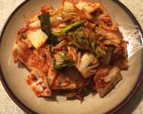 Hình bước làm 3 của món Canh kim chi gà !