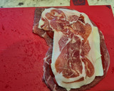 Foto del paso 3 de la receta: Cachopo relleno de pimientos del piquillo, queso y jamón