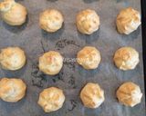 Foto langkah ke 13 dari resep Sus/Soes/Choux pastry Ekonomis dan Simple (no butter, no mixer).