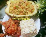 A picture of step 10 of Pineapple fried rice/coleslaw/pepper chicken 🔥 🔥.