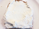 Ricotta and drunk strawberry open toast