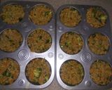 Foto del paso 5 de la receta: Cupcake de pollo con vegetales