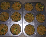 Foto del paso 5 de la receta: Cupcake de pollo con vegetales