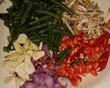 Foto langkah ke 1 dari resep Tumis teri kacang panjang.