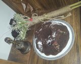 عکس مرحله 2 از دستور کیک شکلاتی عیدانه