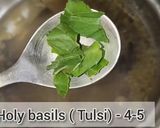 A picture of step 3 of Herbal kadha recipe.
