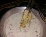 Foto del paso 9 de la receta: Spaghetti con camarón 🦐 🍝