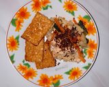 Foto langkah ke 9 dari resep Tumis sayur dan tempe goreng teflon (Diet Friendly Meal).