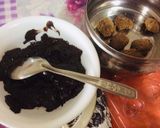 A picture of step 3 of Dryfruit Chocolate.