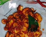 Foto langkah ke 3 dari resep Sambal goreng udang dan tahu.