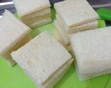 Foto langkah ke 3 dari resep Ide bekal anak - Roti Panggang Abon.