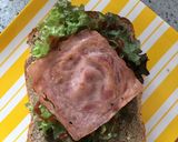 Hình bước làm 3 của món Bữa sáng với sandwich cuộn (eat clean)