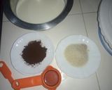 A picture of step 1 of #Dalgonacoffeechallenge.