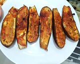 Foto langkah ke 5 dari resep Terong panggang miso pedas🍆🔥😠.
