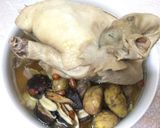 栗子香菇全雞湯的食譜步驟5照片