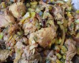 A picture of step 5 of Chicken with pumpkin.