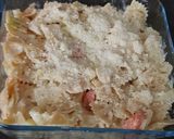 Une image de l'étape 3 de °Gratin de pâtes au saumon°.