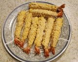 A picture of step 3 of Air Fried Jumbo Prawns Tempura.